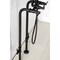 Aqua Vintage CCK8400DL Freestanding Tub Faucet with Supply Line, Stop Valve, Matte Black CCK8400DL - alternate 2